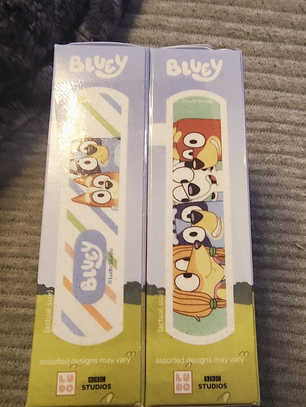 Kids  Bluey Bandages - Multi-Color Pack